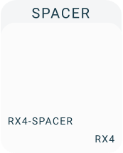 SPACER  RX4-SPACER  RX4